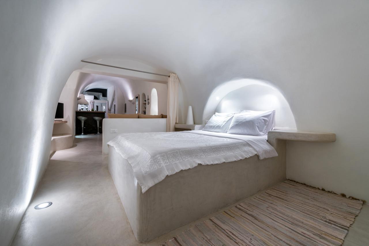 Vila Christina'S Cave House Fira  Exteriér fotografie